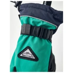 Hestra - Kid's Skare CZone Junior 5 Finger - Gloves -Hestra hestra kids skare czone junior 5 finger gloves detail 4